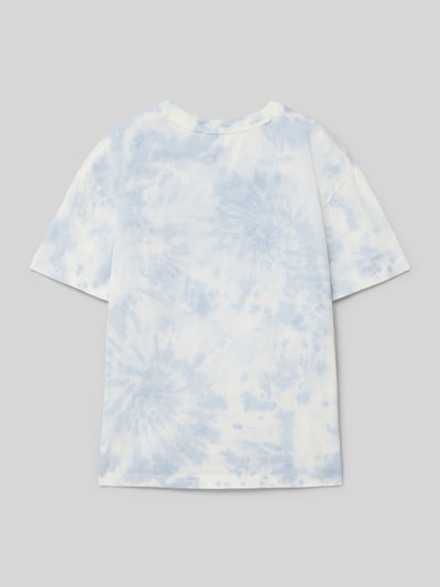 Tom Tailor Oversized T-Shirt mit Batik-Muster Bleu 3