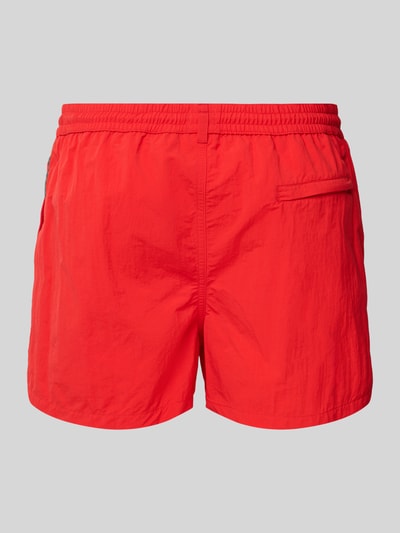 PAUL SMITH Badehose mit Eingrifftaschen Rot 3