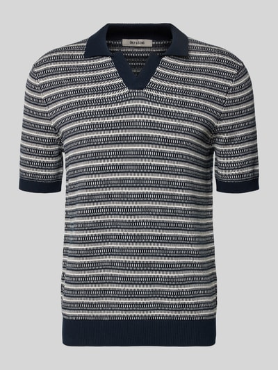 ONLY & SONS Regular Fit Poloshirt aus reiner Bio-Baumwolle Modell 'TILO' Marine 2