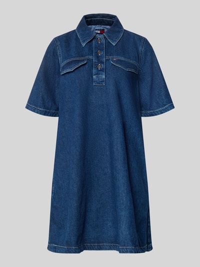 Tommy Jeans A-Linien Jeanskleid aus reiner Baumwolle Jeansblau 2