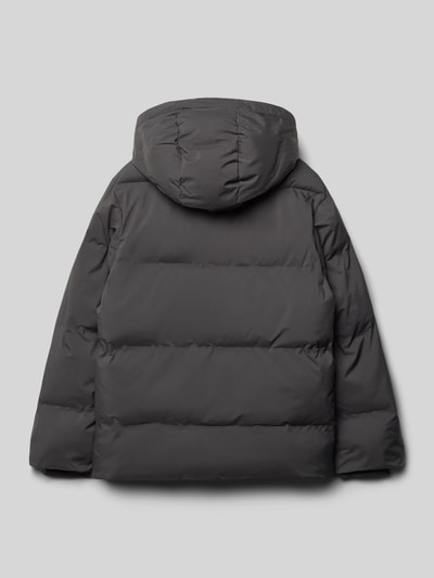 Jack & Jones Regular fit gewatteerd jack met capuchon, model 'Kaito' Grafiet - 3