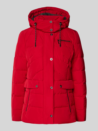Gil Bret Steppjacke mit Reißverschlusstaschen Rot 2
