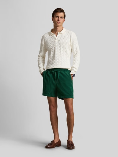 Polo Ralph Lauren Szorty chino o kroju regular fit z czystej bawełny Ciemnozielony 1