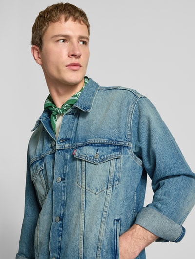 Levi's® Kurtka jeansowa o kroju relaxed fit z czystej bawełny Jasnoniebieski 3