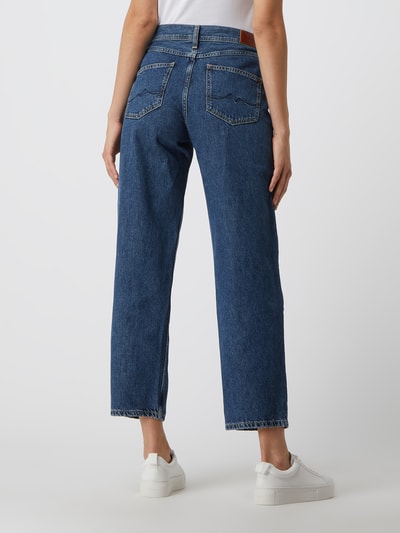 Pepe Jeans Relaxed Fit High Waist Jeans aus Baumwolle Modell 'Dover' Jeansblau 5