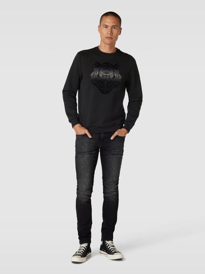 Antony Morato Sweatshirt mit Motiv-Print Black 1