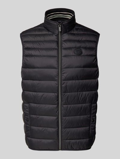 Christian Berg Men Bodywarmer met labelpatch Zwart - 2