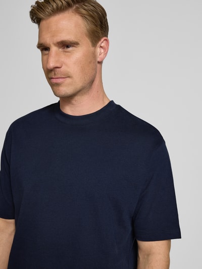 MCNEAL Regular fit T-shirt met ronde hals Donkerblauw - 3