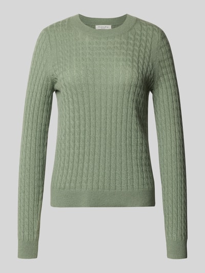 Christian Berg Woman Strickpullover aus reinem Kaschmir Schilf 2