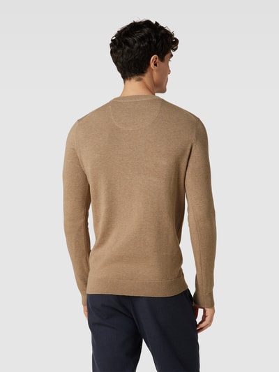 Tom Tailor Gebreide pullover met ronde hals Beige - 5