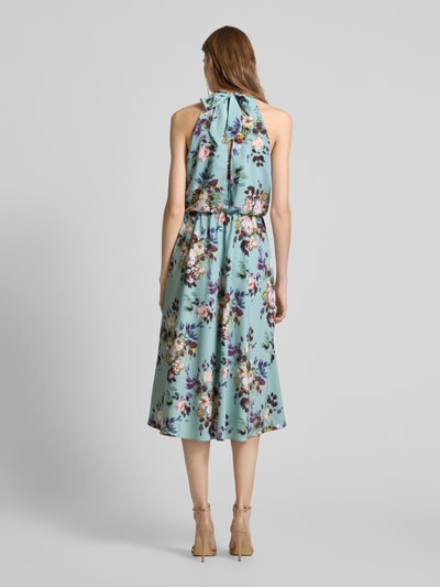 Adrianna Papell Cocktailjurk met halter Groen - 5