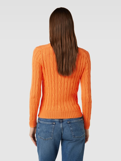 Polo Ralph Lauren Gebreide pullover met kabelpatroon Oranje - 5