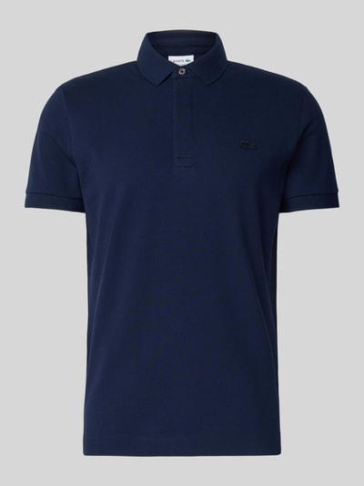 Lacoste Regular Fit Poloshirt aus Baumwoll-Mix Marine 2