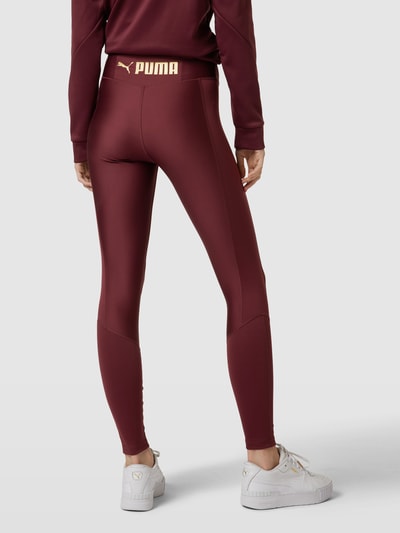 PUMA PERFORMANCE Legging met labelprint Bordeaux - 5