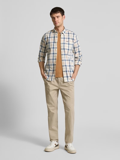 Brax Regular Fit Chino mit Gesäßtaschen Modell 'Everest' Beige 1