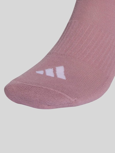 adidas Sportswear Skarpety z mieszanki bawełny w zestawie 3 szt. Fiołkoworóżowy 2