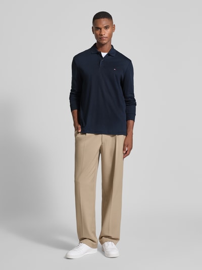 Tommy Hilfiger Koszulka polo o kroju Regular Fit z czystej bawełny Granatowy 1