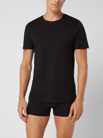 Jack & Jones Comfort Fit T-Shirt im 2er-Pack Black 3