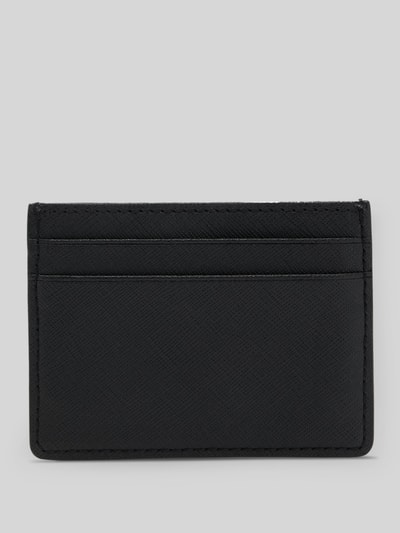 BOSS Kartenetui aus echtem Rindsleder Black 4