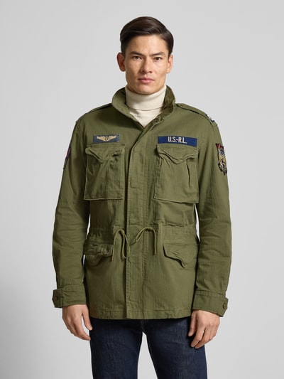 Polo Ralph Lauren Fieldjack met afneembare capuchon Olijfgroen - 4