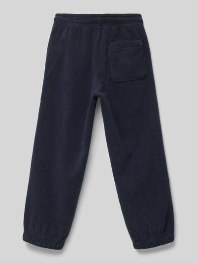 Tommy Hilfiger Kids Sweatpants met logostitching Marineblauw - 3