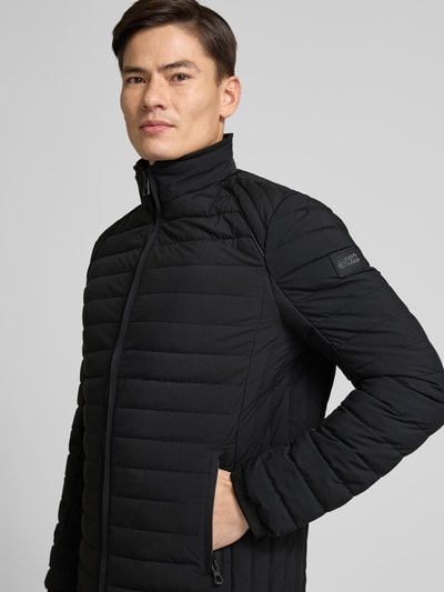NAUTGÅRD Steppjacke mit Stehkragen und Reißverschlusstaschen Black 3