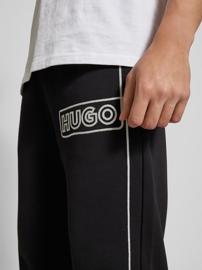 Hugo Blue Sweatpants mit elastischem Bund Anthrazit 3