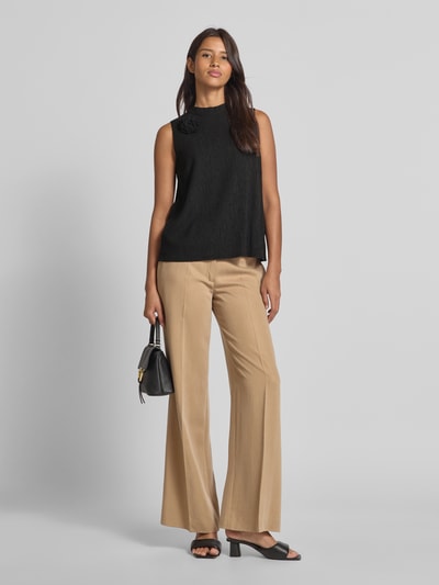 s.Oliver BLACK LABEL Regular Fit Blusentop aus Lyocell-Mix Black 1