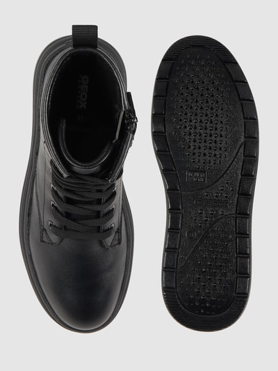 Geox Boots aus Leder Modell 'Phaolae'  Schwarz 4