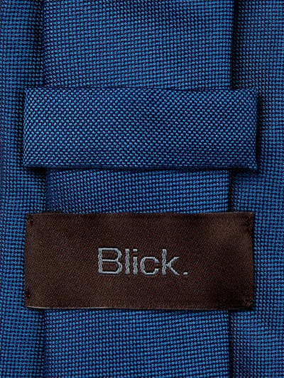 Blick Stropdas van pure zijde (6,5 cm) Koningsblauw - 2