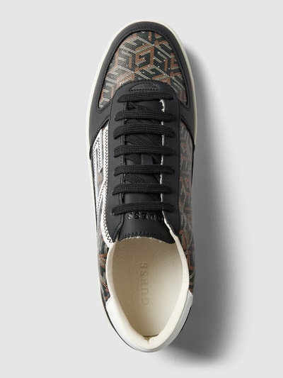 Guess Sneaker mit Label-Print Modell 'SILEA' Mittelbraun 4