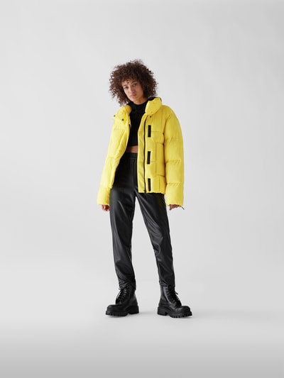 BAUM & PFERDGARTEN Steppjacke mit Stehkragen Hellgelb meliert 1