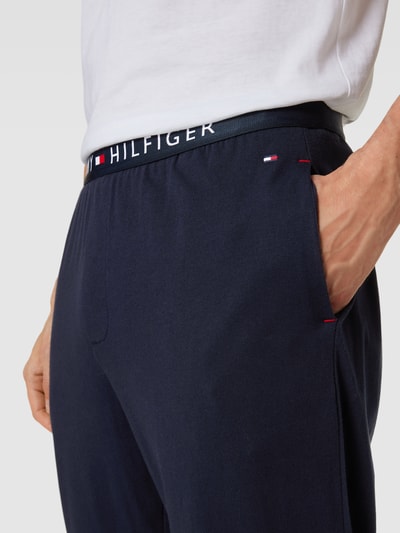 Tommy Hilfiger Hose mit Ziernähten Dunkelblau 3