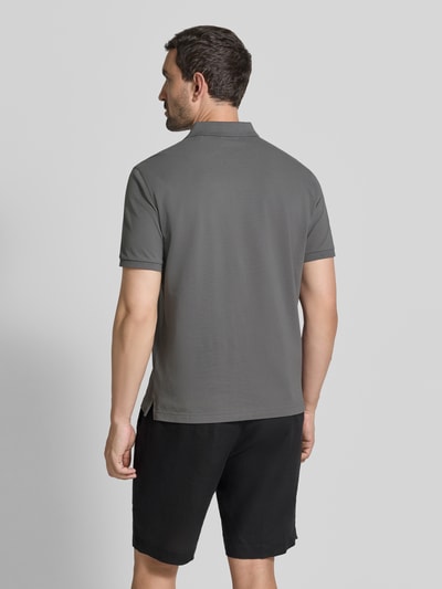GANT regular fit poloshirt van puur katoen Steengrijs - 5