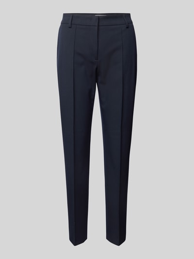 Christian Berg Woman Selection Slim Fit Stoffhose mit verkürztem Schnitt Marine 2