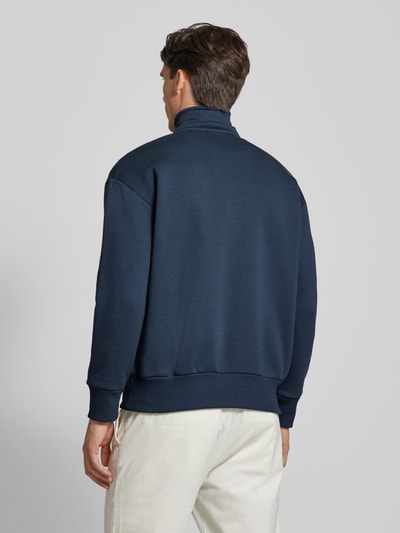 CK Calvin Klein Sweatshirt mit Label-Print Modell 'NANO' Blau 5