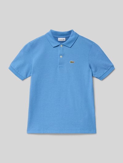 Produktfoto, Regular Fit Poloshirt aus reiner Baumwolle Modell 'PETIT PIQUE P' von Lacoste, Optik: Unifarben, Label-Patch, Kurzarm, Materialverarbeitung: Piqué