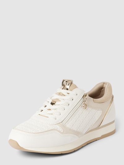 Tamaris Sneakers met structuurmotief Offwhite - 1