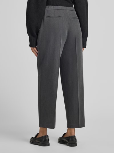 OPUS Bundfaltenhose mit Bügelfalten Graphit 5