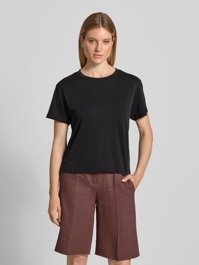 Jake*s Casual regular fit T-shirt van modalmix Zwart - 4