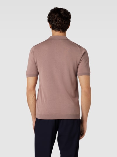 Roy Robson Poloshirt in effen design Paars - 5