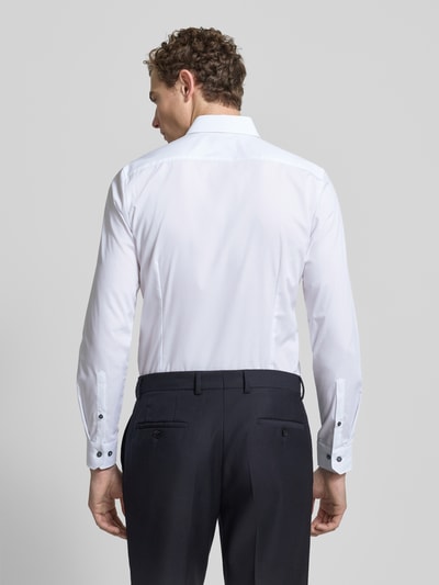 OLYMP No. Six Koszula biznesowa o kroju super slim fit model 'Urban Kent' Biały 5
