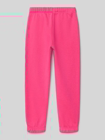 Only Regular fit sweatpants van katoenmix, model 'SWEAT' Felroze - 3