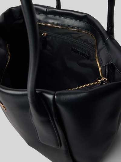 Produktfoto, Shopper in Leder-Optik von Tommy Hilfiger, Optik: Unifarben, Reißverschluss, Hauptfach, innen Reißverschlussfach, Logo-Applikation aus Metall, Tragehenkel