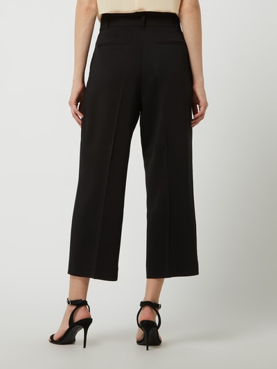 s.Oliver BLACK LABEL Culotte met persplooien  Zwart - 5