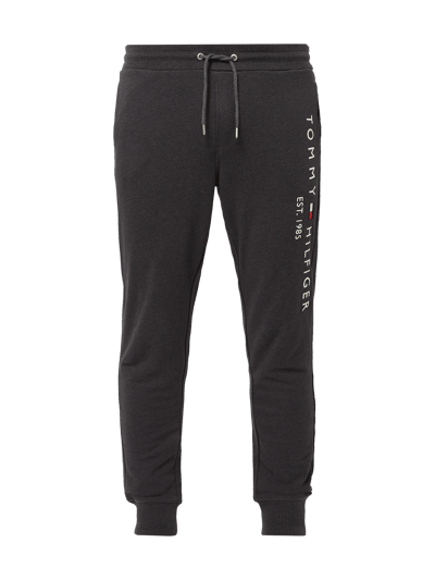 Tommy Hilfiger Trainingsbroek met geborduurd logo Antraciet gemêleerd - 2