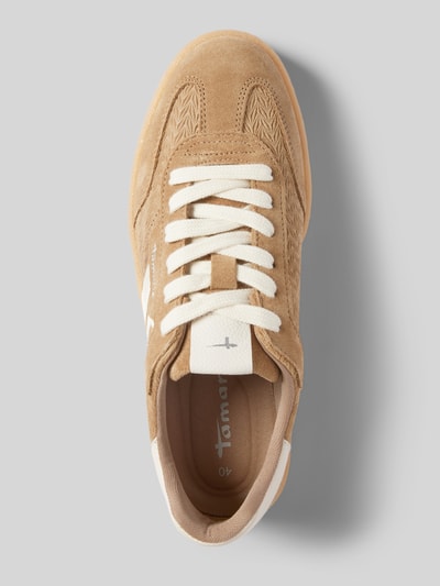 Tamaris Sneaker mit Label-Details Taupe 3