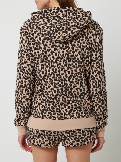 CK One Hoodie mit Animal-Print  Beige 6