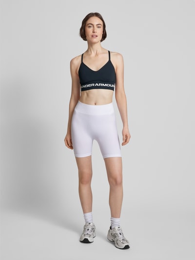 Under Armour Bralette met elastische band met label Zwart - 1