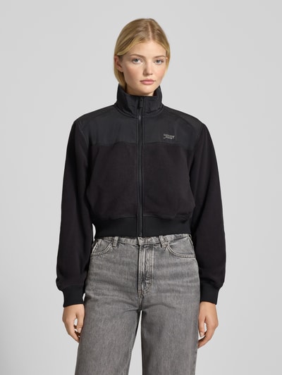 Tommy Jeans Regular Fit Sweatjacke aus Fleece Black 4